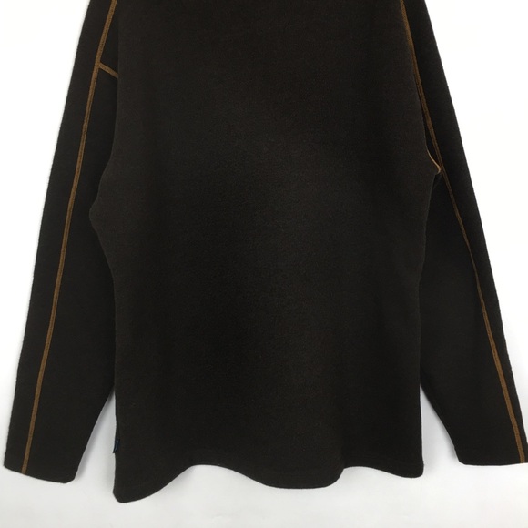 Kuhl Europa Quarter Zip Sweater Fleece Brown Men’s XXL - Picture 10 of 13